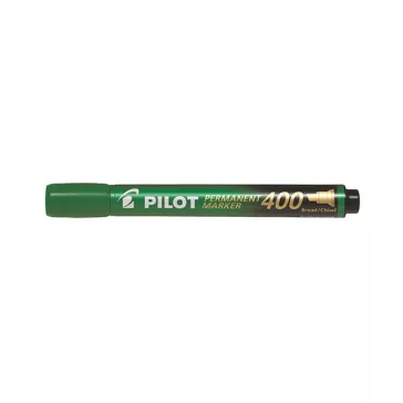 Alkoholos marker PILOT 400 vágott zöld