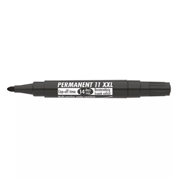 Alkoholos marker ICO Permanent 11 XXL fekete