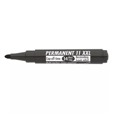 Alkoholos marker ICO Permanent 11 XXL fekete