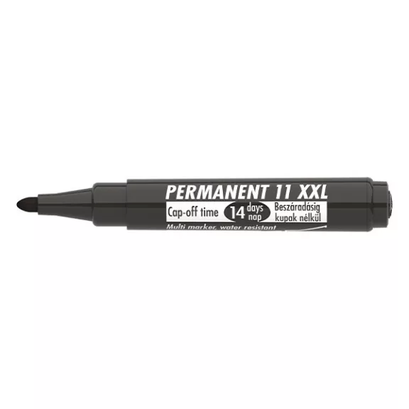 Alkoholos marker ICO Permanent 11 XXL fekete
