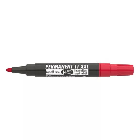 Alkoholos marker ICO Permanent 11 XXL piros