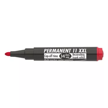 Alkoholos marker ICO Permanent 11 XXL piros