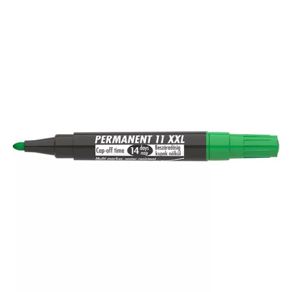 Alkoholos marker ICO Permanent 11 XXL zöld