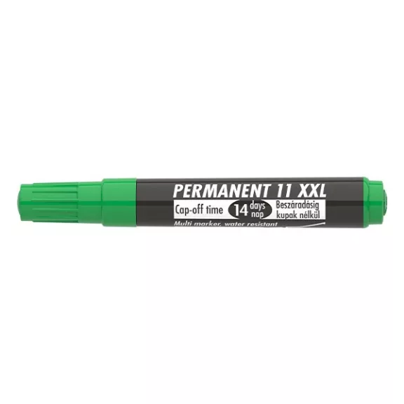 Alkoholos marker ICO Permanent 11 XXL zöld