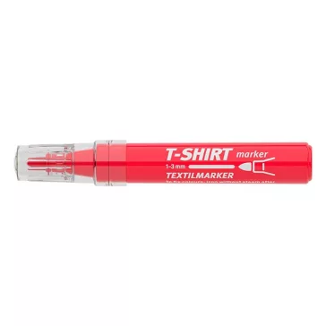 Textilmarker ICO T-Shirt piros