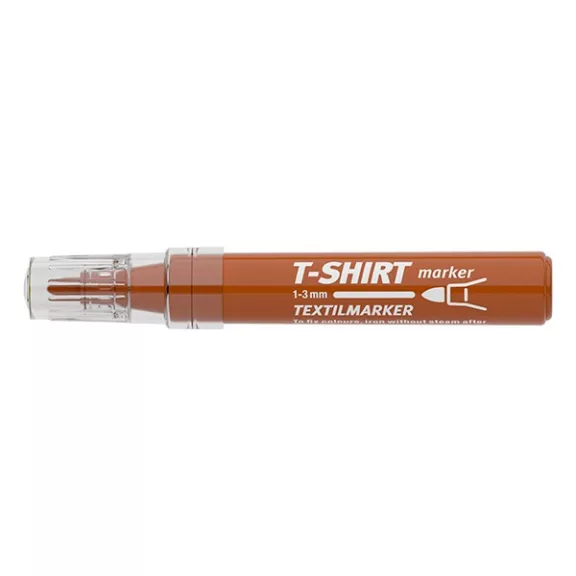 Textilmarker ICO T-Shirt barna