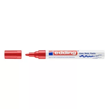 Lakkmarker EDDING 750 2-4mm piros