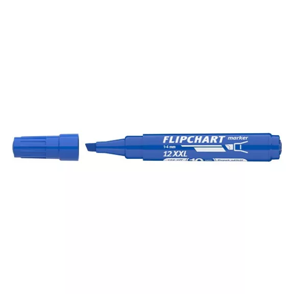 Flipchart marker ICO Artip 12 XXL vágott kék 1-4mm Flipchart marker ICO Artip 12 XXL vágott kék 1-4mm