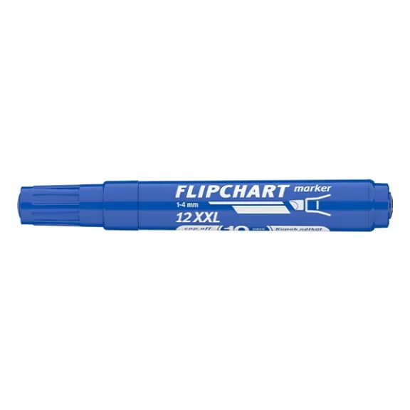 Flipchart marker ICO Artip 12 XXL vágott kék 1-4mm Flipchart marker ICO Artip 12 XXL vágott kék 1-4mm