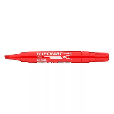 Flipchart marker ICO Artip 12 XXL vágott piros 1-4mm