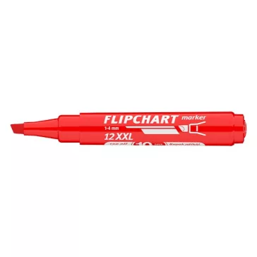 Flipchart marker ICO Artip 12 XXL vágott piros 1-4mm