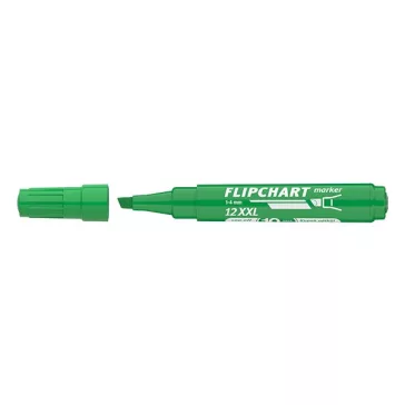 Flipchart marker ICO Artip 12 XXL vágott zöld 1-4mm