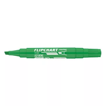 Flipchart marker ICO Artip 12 XXL vágott zöld 1-4mm