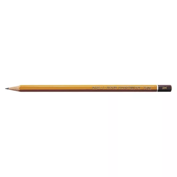 Grafitceruza KOH-I-NOOR 1500 2H hatszögletű Grafitceruza KOH-I-NOOR 1500 2H hatszögletű