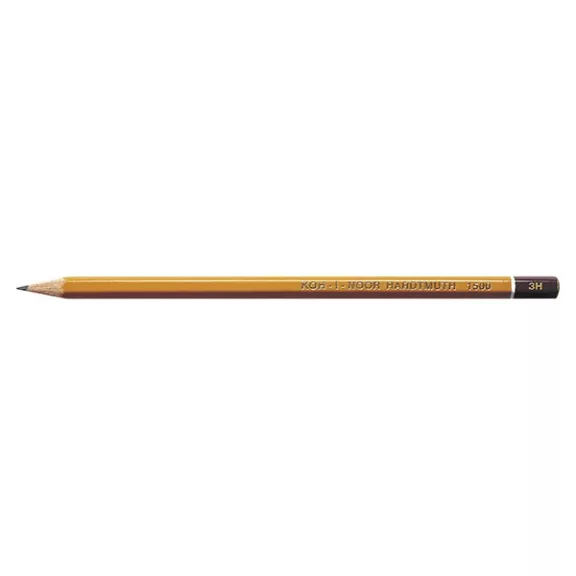 Grafitceruza KOH-I-NOOR 1500 3H hatszögletű Grafitceruza KOH-I-NOOR 1500 3H hatszögletű