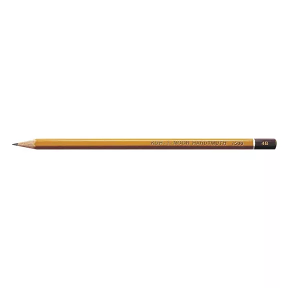 Grafitceruza KOH-I-NOOR 1500 4B hatszögletű Grafitceruza KOH-I-NOOR 1500 4B hatszögletű