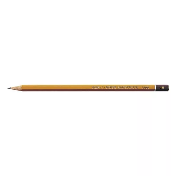Grafitceruza KOH-I-NOOR 1500 4H hatszögletű Grafitceruza KOH-I-NOOR 1500 4H hatszögletű