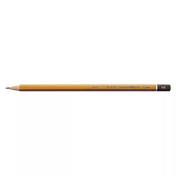 Grafitceruza KOH-I-NOOR 1500 6B hatszögletű Grafitceruza KOH-I-NOOR 1500 6B hatszögletű