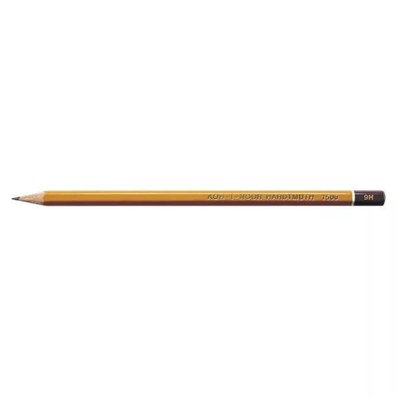 Grafitceruza KOH-I-NOOR 1500 9H hatszögletű Grafitceruza KOH-I-NOOR 1500 9H hatszögletű