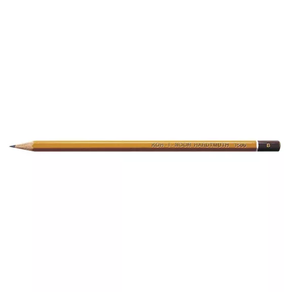 Grafitceruza KOH-I-NOOR 1500 B hatszögletű Grafitceruza KOH-I-NOOR 1500 B hatszögletű