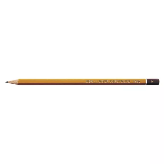 Grafitceruza KOH-I-NOOR 1500 H hatszögletű Grafitceruza KOH-I-NOOR 1500 H hatszögletű