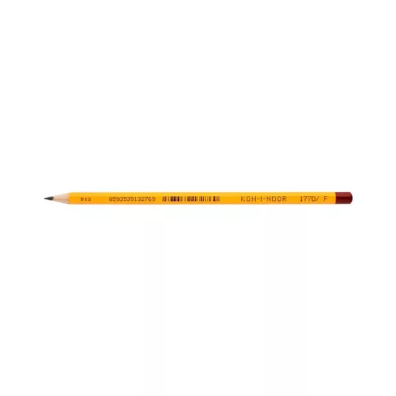 Grafitceruza KOH-I-NOOR 1770 F hatszögletű Grafitceruza KOH-I-NOOR 1770 F hatszögletű