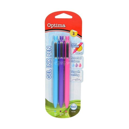 Zseléstoll készlet OPTIMA 461 intezív színek 3 darabos