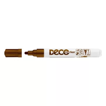 Lakkmarker ICO DecoMarker 2-4mm barna