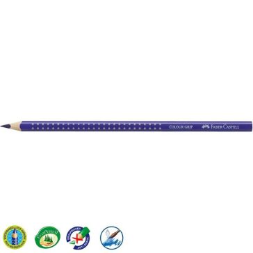   Színes ceruza FABER-CASTELL Grip 2001 háromszögletű királykék
