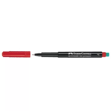 Alkoholos marker FABER-CASTELL F 0,6 mm piros