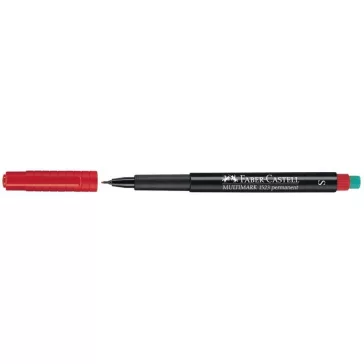 Alkoholos marker FABER-CASTELL S 0,4 mm piros