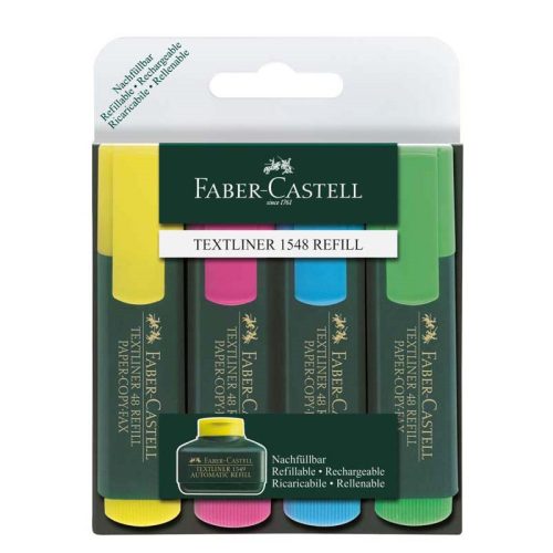 Szövegkiemelő FABER-CASTELL 1548 4 darabos