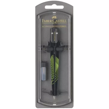   Körző FABER-CASTELL Ultra-S műszaki precíziós hologramm mintával