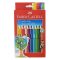 Színes ceruza FABER-CASTELL Jumbo Grip háromszögletű 12 darabos