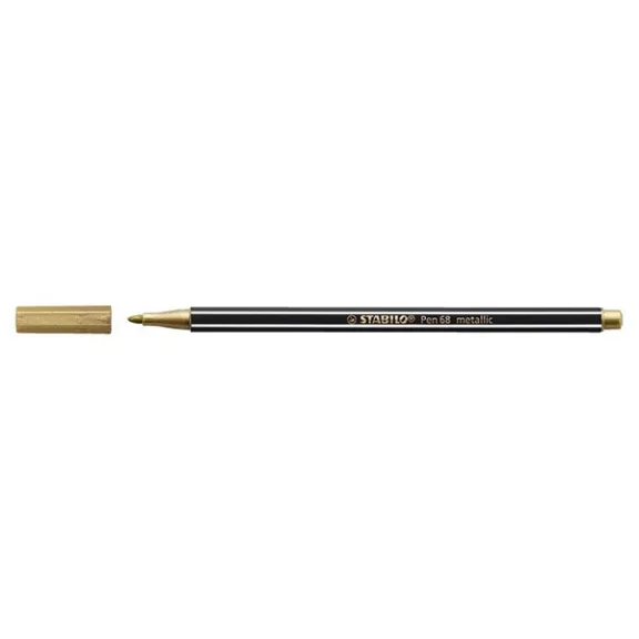 Filctoll STABILO Pen 68 metallic arany