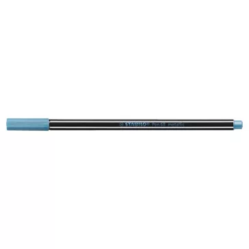 Filctoll STABILO Pen 68 metallic kék