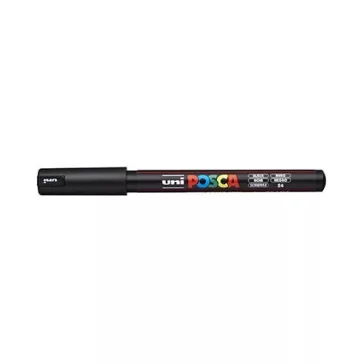 Filctoll UNI Posca PC-1MR fekete