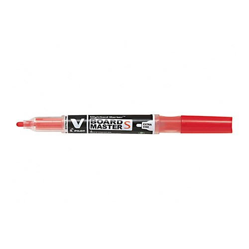 Táblamarker PILOT V-Board Master S Extra Fine piros