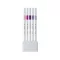 Tűfilc UNI EMOTT 5 darabos 0,4mm (babarózsaszín, pink, mályva, lila, tengeri köd)
