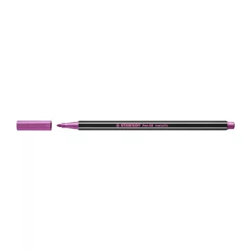 Filctoll STABILO Pen 68 metallic rózsaszín
