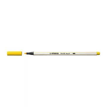 Ecsetfilc STABILO Pen 68 Brush sárga
