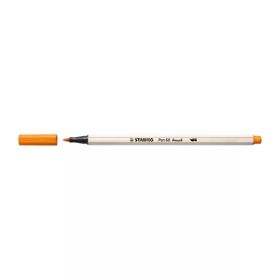 Ecsetfilc STABILO Pen 68 Brush narancs