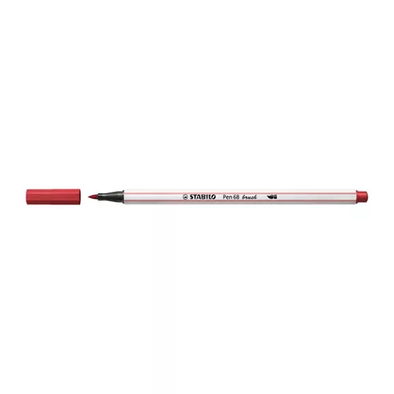 Ecsetfilc STABILO Pen 68 Brush vörös
