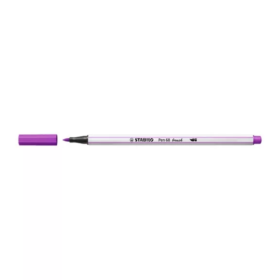 Ecsetfilc STABILO Pen 68 Brush lila