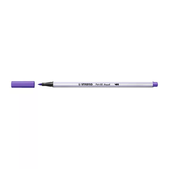 Ecsetfilc STABILO Pen 68 Brush ibolya