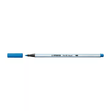 Ecsetfilc STABILO Pen 68 Brush kék