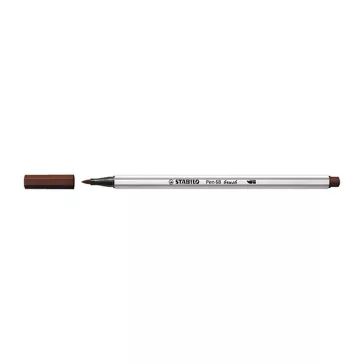 Ecsetfilc STABILO Pen 68 Brush barna