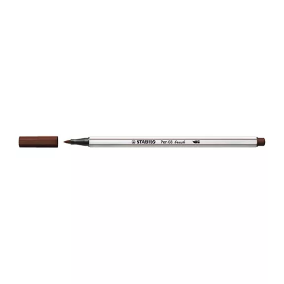 Ecsetfilc STABILO Pen 68 Brush barna