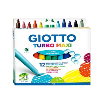   Filctoll GIOTTO Turbo Maxi vastag akasztható 12 darabos készlet