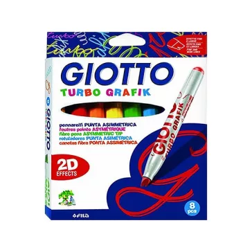 Filctoll GIOTTO Turbo Grafik  2 dimenziós 8 darabos